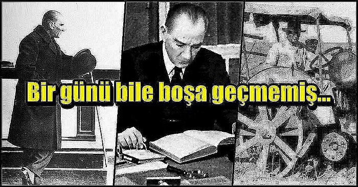 Atatürk'ün Günlüklerinden Geliyoruz: Büyük Önder Geçmişte Bu Hafta Ne Yapmıştı?