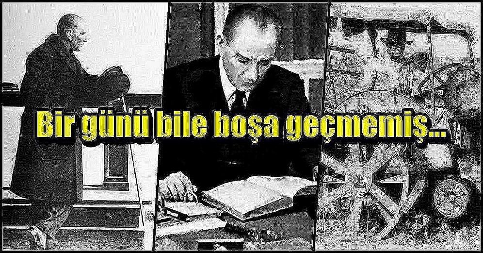 Atatürk'ün Günlüklerinden Geliyoruz: Büyük Önder Geçmişte Bu Hafta Ne Yapmıştı?