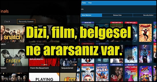 Dizi ve Film İzlerken Para Vermeyin Diye Geldik! Netflix'e Alternatif Ücretsiz ve Yasal 7 TV Platformu