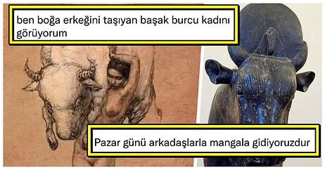 Öküz Taşıyan Kadının Tasvir Edilen Görseliyle Ne Anlatılmak İstendiğini Soran Kullanıcı Goygoycuları Coşturdu