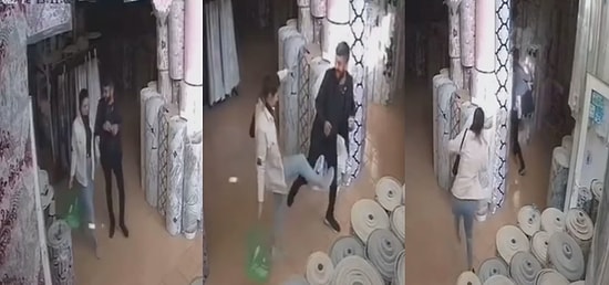 Tam Bir Kardeş Terörü: Durup Dururken Kafasına Vuran Kardeşine Ayakkabı Fırlatan Abla Viral Oldu