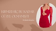 Olmazsa Olmaz! Sizi Seksi Gösterecek 21 Kırmızı Elbise