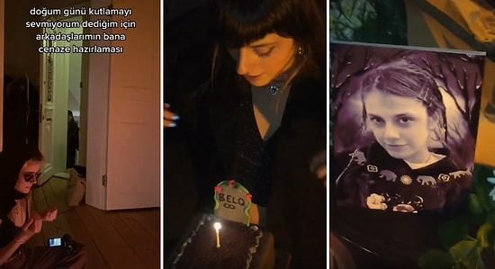 Mekanın Cennet Olsun, Nice Senelere: Doğum Günü Kutlamayı Sevmeyen Arkadaşları İçin Cenaze Töreni Düzenlediler