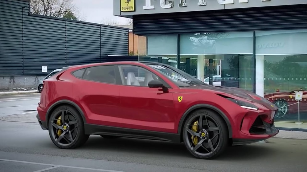 Ferrari’nin İlk SUV Modeli Purosangue’nin Fotoğrafları Sızdırıldı!