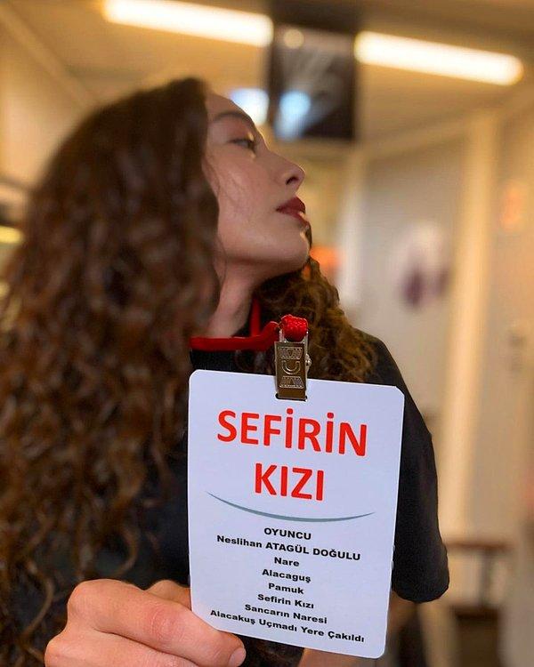2019 yılında başlayan Sefirin Kızı dizisinde yer alan Neslihan Atagül, rahatsızlığı sebebiyle 36. bölümden sonra kadrodan ayrılmıştı. Daha sonra herhangi bir projede yer almayan Neslihan Atagül'den sevindirici haber geldi.