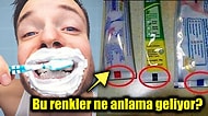 Diş Macunu Tüplerinin Altındaki Renkli İşaretlere Bakarak İçinde Kimyasal Olup Olmadığı Anlaşılabilir mi?