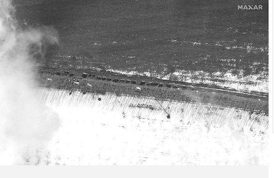 Rusya'nın Ukrayna Harekatı Uzaydan Görüntülendi