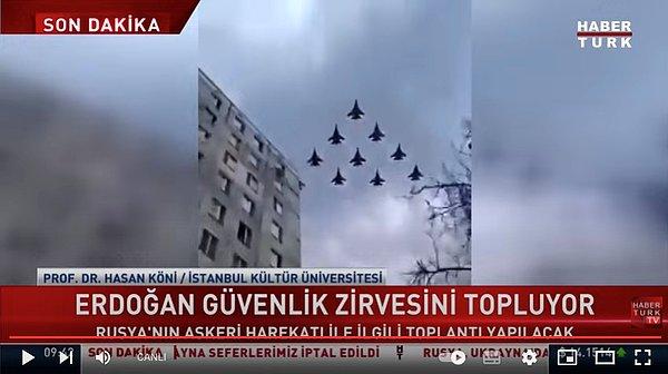 Haber Türk ekranlarında da son dakika haberi olarak aktarılan görüntüler durumun vahimliğini ortaya koyar gibiydi.