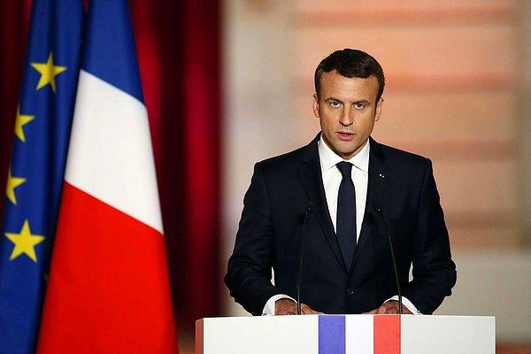6. Fransa Cumhurbaşkanı Emmanuel Macron: