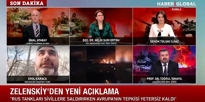 Odessa'da Yaşayan Türk Haber Global'e Konuştu: 'Sabah Bomba Sesleriyle Uyandık'