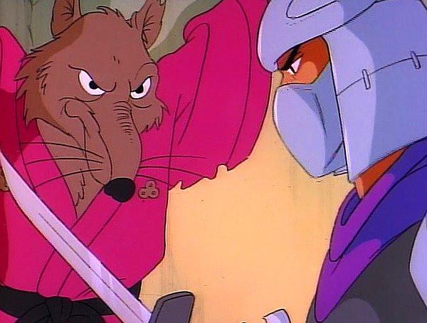 5. Usta Splinter, başlangıçta bir evcil faredir ve sahibi Shredder tarafından yok edilir.