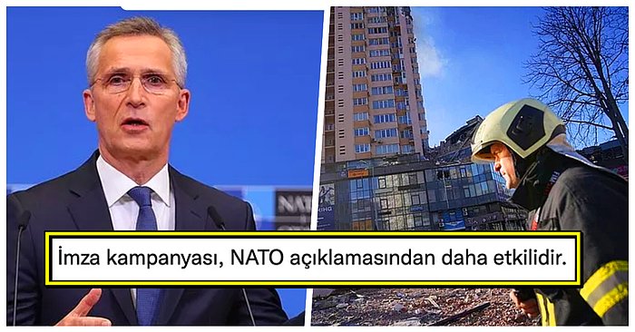 NATO'nun Rusya ve Ukrayna Arasındaki Savaşa Fiziksel Olarak Müdahale Etmemesi Sosyal Medya Gündeminde