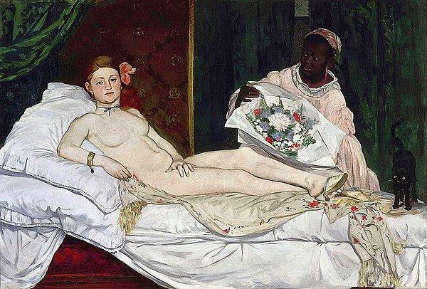 5. Olympia - Edouard Manet (1856)