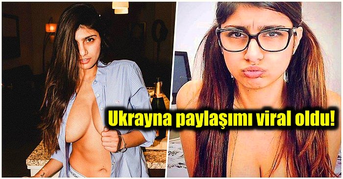 Yetişkin Film Yıldızı Mia Khalifa, Rusya’nın Ukrayna’yı İşgal Etmesinin Ardından Molotof Yapımı Paylaştı!