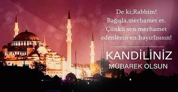 Hayırlı Kandiller Mesajları