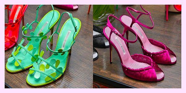 11. Carrie Bradshaw' ın favorisi olan ve aynı markaya ait bu ayakkabılar hangi tasarımcıya aittir?