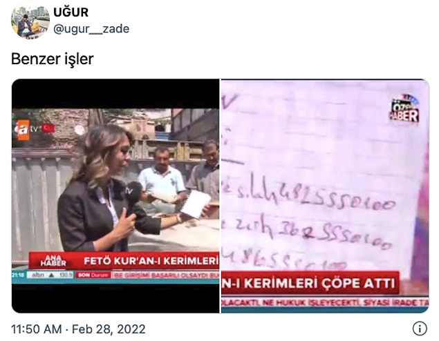 2. Kimileri bu olayı yakın tarihimizin benzer işlerinden birine benzettiler.