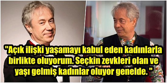 Seçkin Zevkleri Olan ve Yaşı Gelmiş Kadınlarla Açık İlişki Yaşadığını Söyleyen Metin Uca'nın İtirafı Şaşırttı!