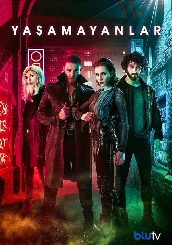 Türkiye'nin ilk vampir dizisi Yaşamayanlar, 2018 BluTV'de yayınlanmaya başladı. 8 bölüm süren tek sezonlu dizi, yurt dışına satılmaya başladı.