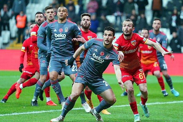 Beşiktaş, Ziraat Türkiye Kupası çeyrek finalinde Kayserispor'u ağırladı.