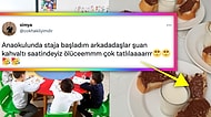Anaokulunda Staja Başlayan Öğretmenin Çocukların Yediği Yemeği Paylaşması Twitter Kullanıcılarını İkiye Böldü