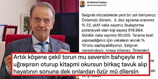 Bilim Kurulu'nun Aldığı Yeni Kararları Değerlendiren Prof. Mehmet Ceyhan'a Gelen Tartışmalı Yorumlar