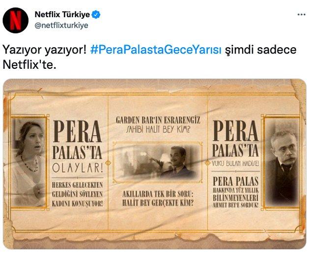 Netflix'in Yeni Dizisi 'Pera Palas'ta Gece Yarısı'nı İlk İzleyenlerden Gelen Yorumlar Beklentiyi Tavan Yaptı