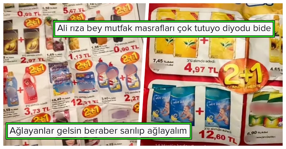 2011 Yılındaki Market Broşürü Paylaşarak Günümüz Fiyat Farkıyla Hayatımızı Sorgulatan TikTok Kullanıcısı