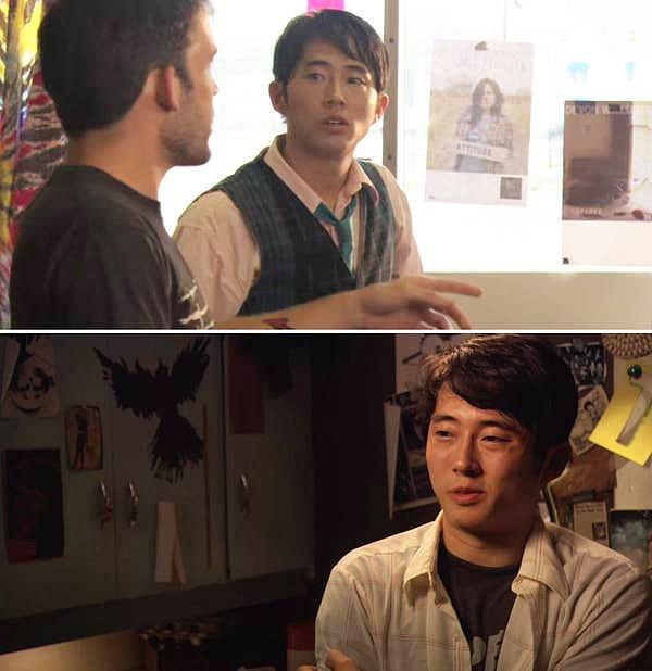 17. Steven Yeun ekranlara ilk 2009 yılında 'Benim Adım Jerry'deki 'Chaz'le gelmiş.