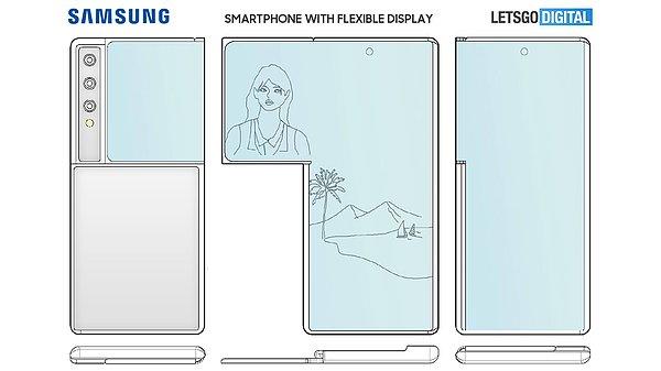 Samsung’un patent aldığı modeli yakında tanıtması beklenmiyor.