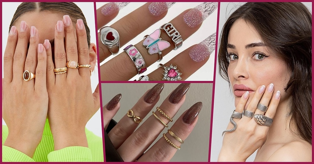 Günlük Kombinlerinize Şıklık Katacak 12 Yüzük Modeli