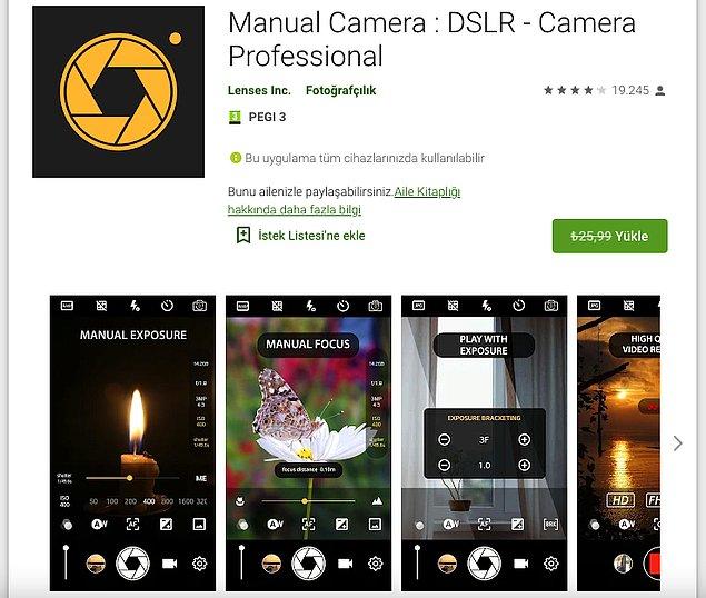 Manual Camera : DSLR – Camera Professional