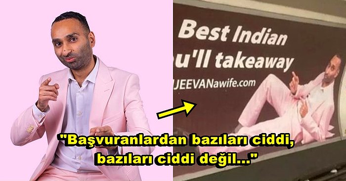 Başvurmaya Başlamışlar! Evleneceği Müstakbel Eşini Bulabilmek İçin Reklam Panosuna İlan Veren Adam