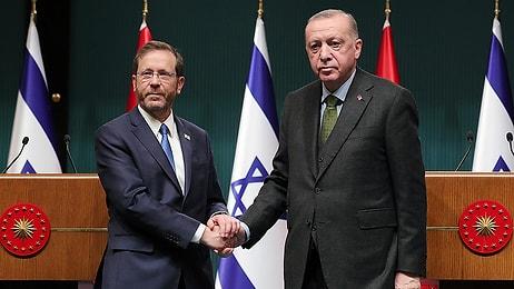 İsrail Cumhurbaşkanı Herzog ile Görüşen Erdoğan: 'Müşterek Hedefimiz Siyasi Diyaloğu Yeniden Canlandırmak'