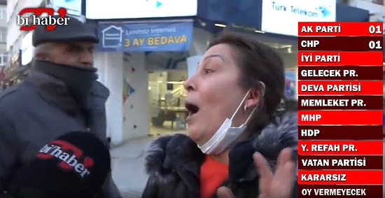 Hükümeti Öven Kadın Kendisine 'Geç Onları' Diyerek Tepki Gösteren Vatandaşa, 'Sen O Zaman Kürt'sün' Dedi