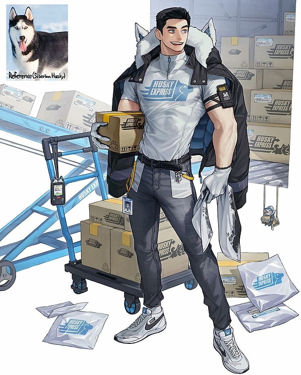 5. Сибирская хаски