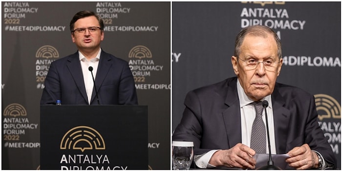 Kuleba ve Lavrov'dan Açıklamalar! Antalya'daki Görüşmede Neler Konuşuldu?