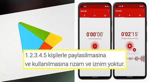 5. Google'ın Android işletim sistemini kullananların uygulama indirdiği mağazası Google Play'deki Ses Kaydedici adındaki uygulama ve uygulamayı indirenlerin 'birbirlerinden etkilenerek' yaptığı ilginç yorumlar gündemde. 👇