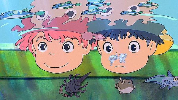 11. Ponyo - Küçük Deniz Kızı Ponyo (2008)