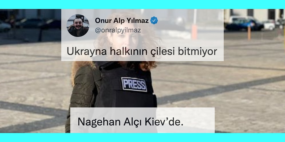 Kiev'e Giden Nagehan Alçı'dan Nuri Bilge Ceylan Tipi Kar Yağışına Son 24 Saatin Viral Tweetleri