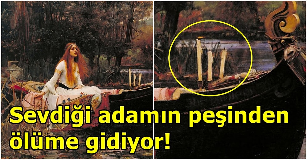 Aşk İçin Ölümü Göze Alan Bir Kadını Anlatan John William Waterhouse’un Shalottlu Leydi Eserini İnceliyoruz