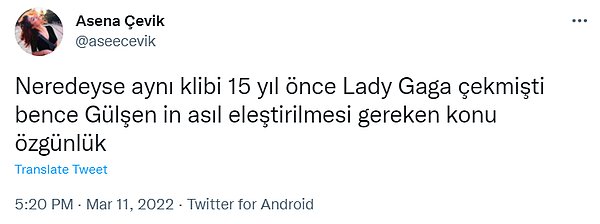 Şarkı ve klip bugünlerde başka tartışmalara konu olsa da asıl konu gerçekten bu olmalıydı diye düşünenler de var.