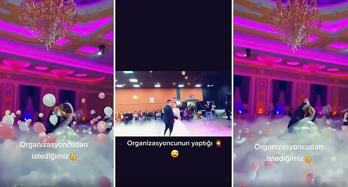 Uzaktan Eğitimle Organizasyoncu Olmuşumdur: Hayal Ettikleri Düğün Şovu Gerçekleşmeyen Gelin ile Damat