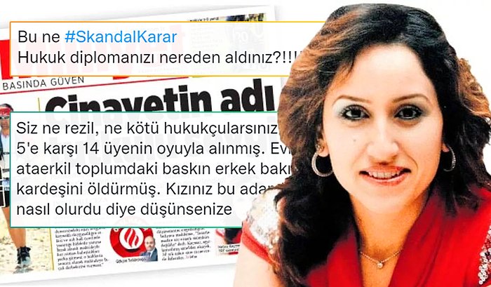 14 Erkek Yargı Mensubu Böyle Buyurdu: 'Evlenme Teklifini Kabul Etseydi Cinayet İşlenmezdi'