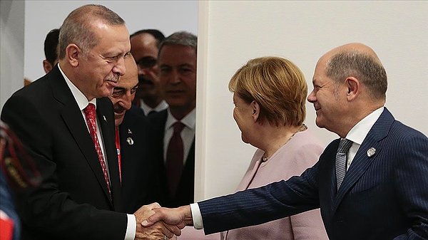 Yurt içinde Erdoğan-Scholz görüşmesi izlenecek