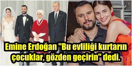 Alişan'la Buse Varol Çiftinin Evliliğini Cumhurbaşkanı Erdoğan'ın Eşi Emine Erdoğan'ın Kurtardığı İddia Edildi