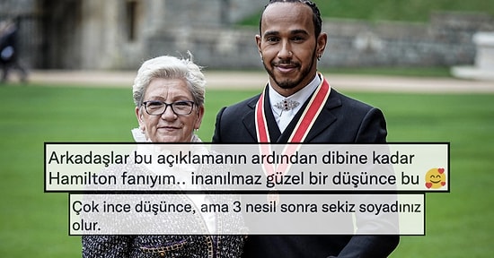Lewis Hamilton'ın Annesinin Soyadını Almak İçin İsmini Değiştirecek Olması Formula 1 Sevenleri İkiye Böldü
