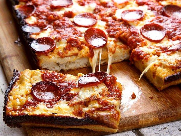 31. Detroit, Michigan, ABD-Detroit-style pizza