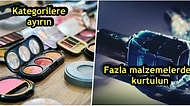 Makyaj Dolabındaki Dağınıklıktan Bunalanlar Buraya: Dolabınızı Düzenli Tutmak İçin Öneriler