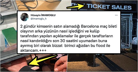 Barcelona Maçı Biletlerinin Nasıl Organize Şekilde Karaborsacılara Verildiğini Okurken İsyan Edeceksiniz!